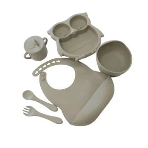 Kit de alimentación silicona búho